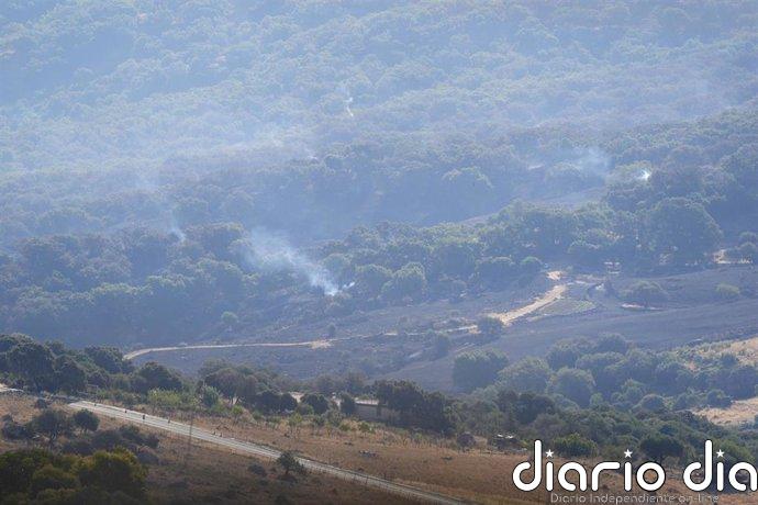 Extinguido el incendio de Grazalema (Cádiz) declarado el pasado lunes que dejó población desalojada
