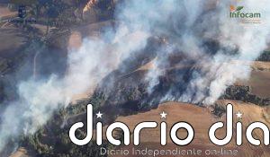 Extinguido el incendio declarado el pasado jueves entre Robledillo de Mohernando y Malaguilla