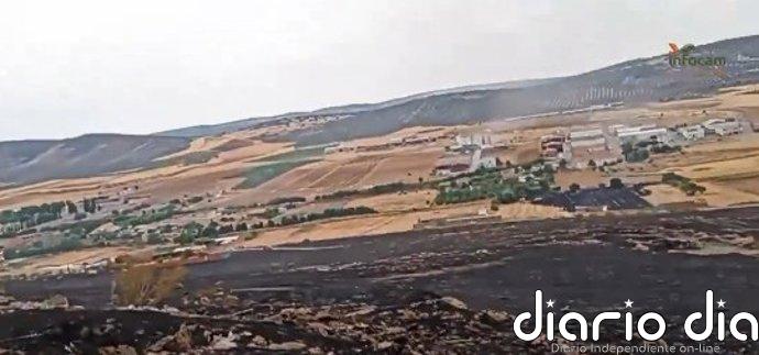 Extinguido el incendio en Urda
