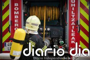 Extinguido un incendio forestal en Donamaria