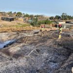 Extinguido un nuevo incendio en un asentamiento de Palos de la Frontera (Huelva) sin heridos