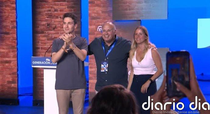 Fanjul reivindica la renovación en NNGG y avala a Ignacio Dancausa, una "buena persona con convicciones muy claras"