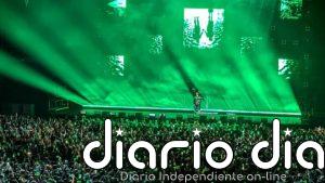 Feid tiñe de verde el Movistar Arena de Madrid con su 'Falxo Tour'