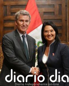 Feijóo dice que Fujimori trabajará para que Perú tenga la "prosperidad y estabilidad" que "merece"