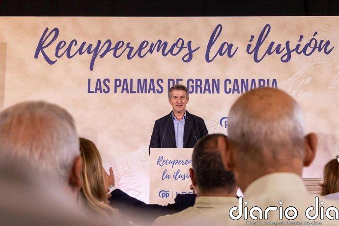 Feijóo enmarca en el "sarcasmo" el artículo de Rajoy: "Como él mismo diría, hay bromas que hacen gracia y otras que no"