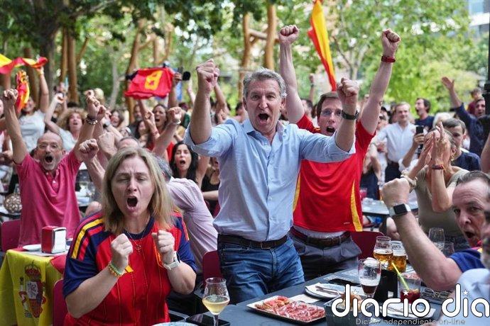Feijóo felicita a España tras vencer a Francia en la semifinal del Mundial: "Le deseo lo que se merece: ganar"