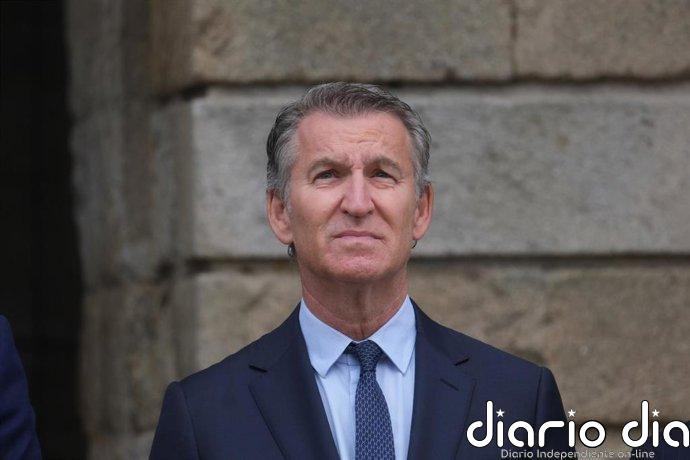 Feijóo llama a ser "responsables" ante los incendios y "refrescar el ambiente político": "Todos somos uno"