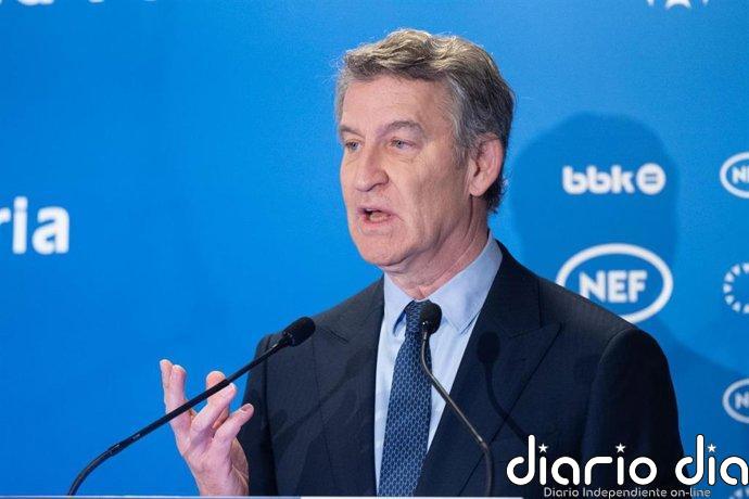 Feijóo pide superar la decadencia gubernamental: "Quien crea en un proyecto de prosperidad no puede sostener a Sánchez"