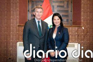 Feijóo se encuentra con Keiko Fujimori en la víspera de su toma de posesión como presidenta de Perú