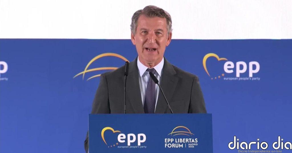 Feijóo: "Si recela de los jueces o desprecia las mayorías parlamentarias, no busquen más: eso es un presidente autoritario"