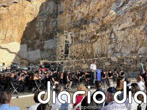 Fernández-Pacheco inaugura en Macael (Almería) el Parque Minero, "nuevo espacio turístico" ligado al mármol