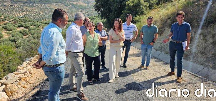 Finalizan en Martos (Jaén) obras de emergencia para mejorar cuatro caminos rurales afectados por las borrascas