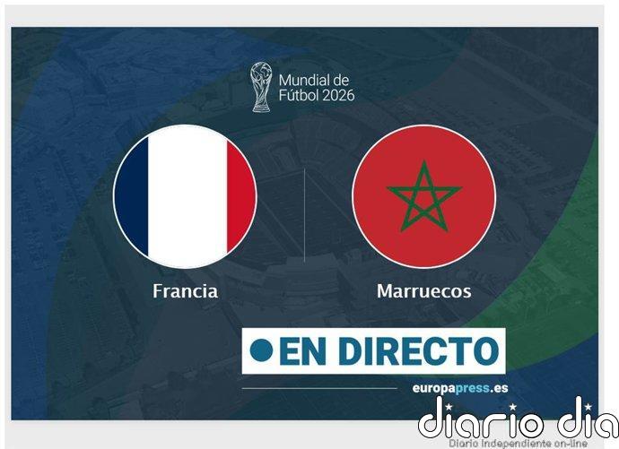 Francia 0 - 0 Marruecos, en directo hoy: sigue el partido de Copa Mundial de la FIFA minuto a minuto
