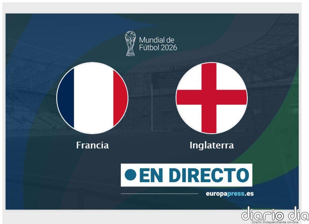 Francia 4 - 6 Inglaterra, en directo hoy: sigue el partido de Copa Mundial de la FIFA minuto a minuto