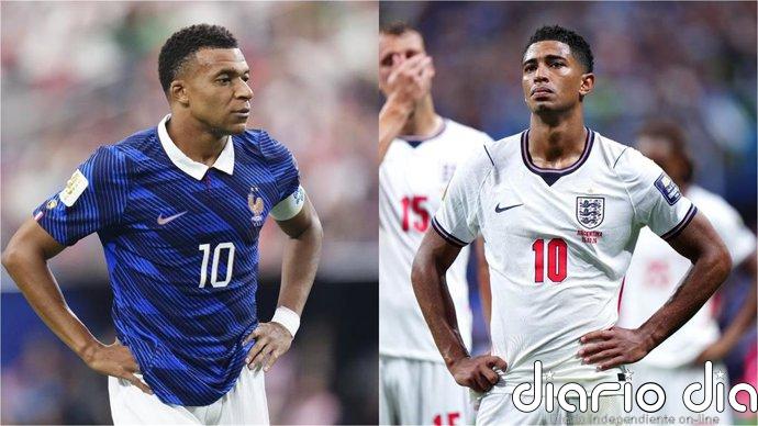 Francia e Inglaterra buscan ánimo en el partido de desconsolación