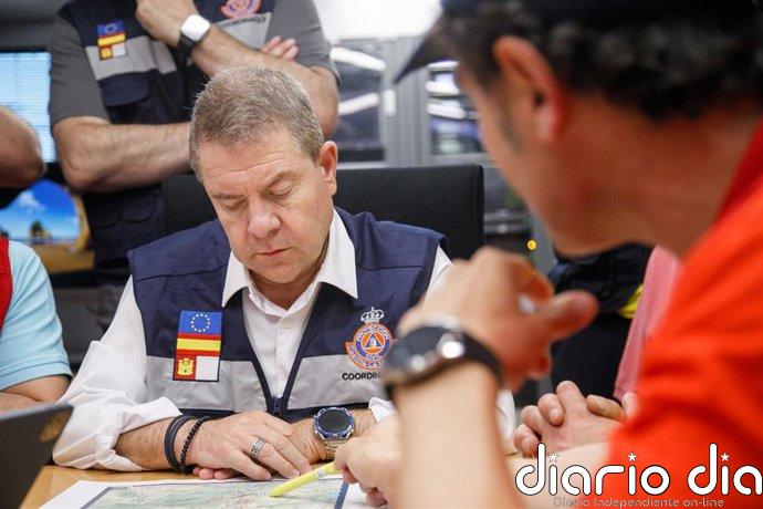 Gobierno C-LM ya estudia un plan de recuperación en La Mierla para impulsar al campo y al turismo cuando acabe el fuego