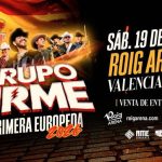 Grupo Firme arrancará su gira europea en el Roig Arena de València el 19 de septiembre