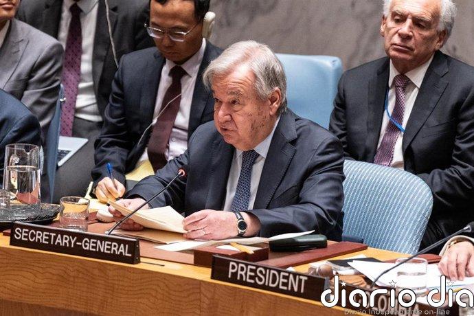 Guterres avisa de "consecuencias catastróficas" si vuelve la guerra en Irán y pide retomar las negociaciones