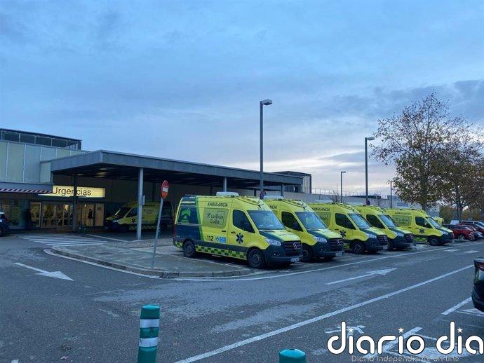 Herida una mujer de 56 años tras sufrir un atropello en la confluencia de Carmen Medrano con Murrieta, en Logroño