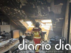 Herido grave un hombre con quemaduras por un incendio en su vivienda en San Lorenzo de El Escorial