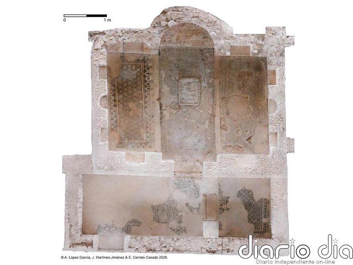 Identifican la biblioteca más antigua de la Península en la villa romana de Fuente Álamo en Puente Genil (Córdoba)