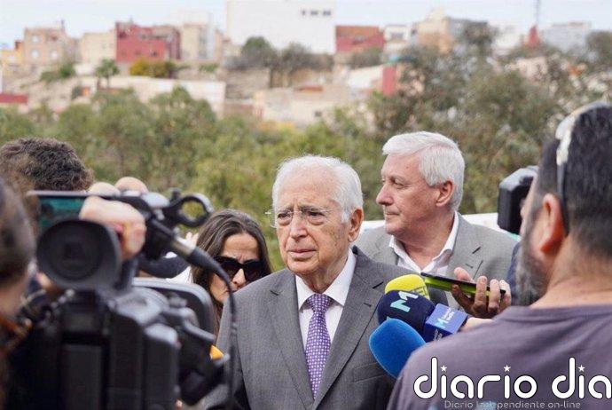 Imbroda cifra en "unas 400 como mucho" las entradas de migrantes en Melilla