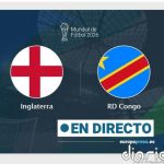 Inglaterra 0 - 1 RD Congo, en directo hoy: sigue el partido de Copa Mundial de la FIFA minuto a minuto