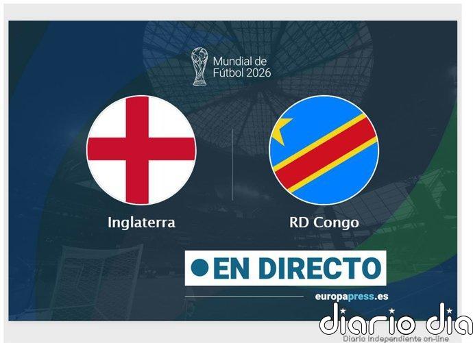 Inglaterra 0 - 1 RD Congo, en directo hoy: sigue el partido de Copa Mundial de la FIFA minuto a minuto