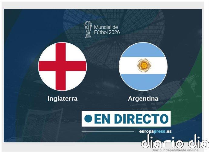 Inglaterra - Argentina, en directo hoy: sigue el partido de Copa Mundial de la FIFA minuto a minuto