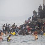 Inmigrantes en Ceuta hoy, en directo: cuántos han entrado desde Marruecos y última hora de la crisis migratoria
