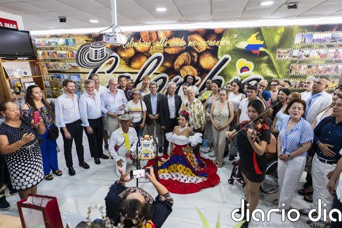 Instituciones muestran su apoyo a la comunidad colombiana en el 20 aniversario de su asociación en Almería