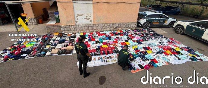 Intervenidos cerca de 600 artículos falsos por valor de 10.700 euros en Alcossebre