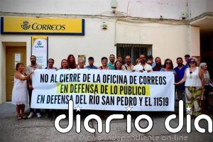IU lleva a Diputación el rechazo al cierre de la oficina de Correos en el Río San Pedro en Puerto Real (Cádiz)