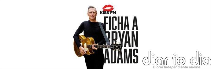 KISS FM estrenará en septiembre 'The Bryan Adams Radio Show', un nuevo espacio presentado por el propio Bryan Adams