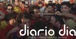 La afición española celebra en Nueva Jersey un título para la historia