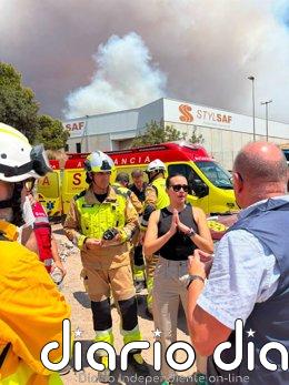 La alcaldesa de Vall d'Uixó agradece el "comportamiento ejemplar" de los vecinos: "Lo importante somos las personas"