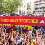 La apoteósica celebración de 'La Roja' en Cibeles: bailes, risas, emoción, y Aitana convertida en el talismán