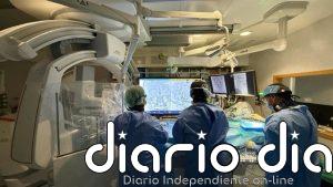 La Arrixaca incorpora una mejora pionera en una compleja técnica realizada por vía orbitaria