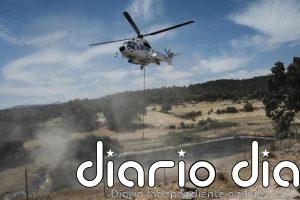 La Comunidad de Madrid envía dos medios aéreos contra el fuego de La Mierla y ensancha su colaboración con C-LM