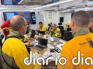 La Comunidad envía un nuevo contingente para apoyar la extinción del incendio de la Vall d'Uixó