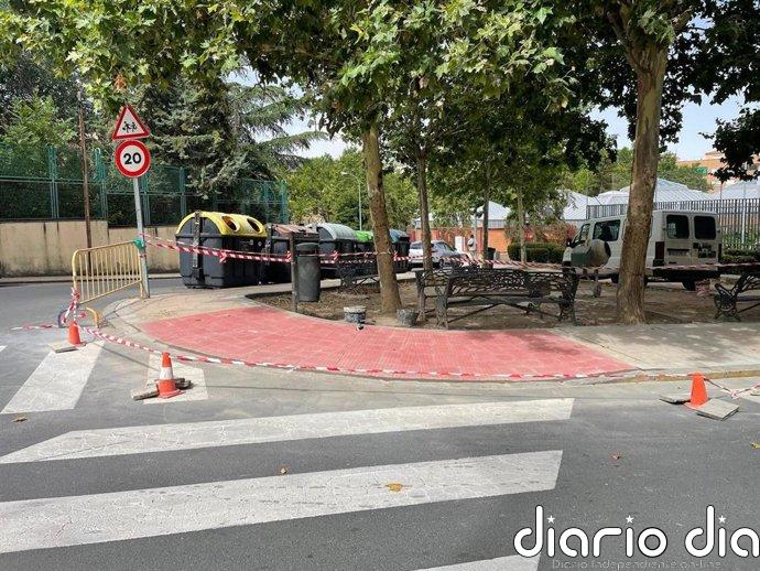 La cuadrilla de accesibilidad de Segovia arranca con intervenciones en el barrio de San José