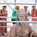 La diosa Cibeles, en primer plano: un andamio invita a descubrir la historia de uno de los principales iconos de Madrid
