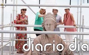 La diosa Cibeles, en primer plano: un andamio invita a descubrir la historia de uno de los principales iconos de Madrid