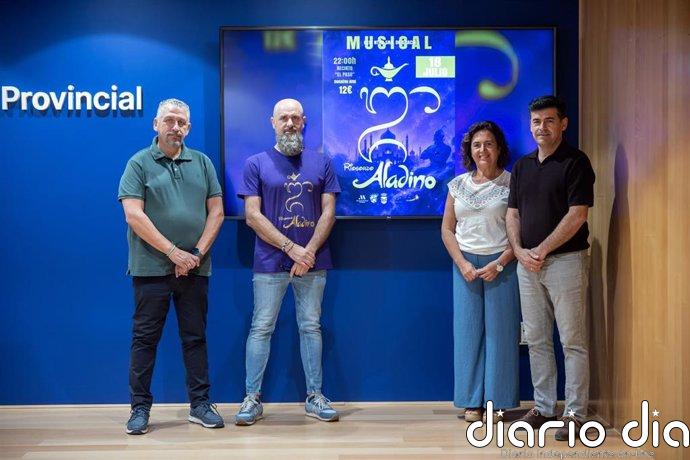 La Diputación apoya la puesta en escena del musical 'Aladino', protagonizado por más de 150 escolares en Riogordo