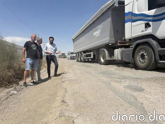 La Diputación de Huesca mejorará la variante que une la A-131 con la A-129, en Sariñena