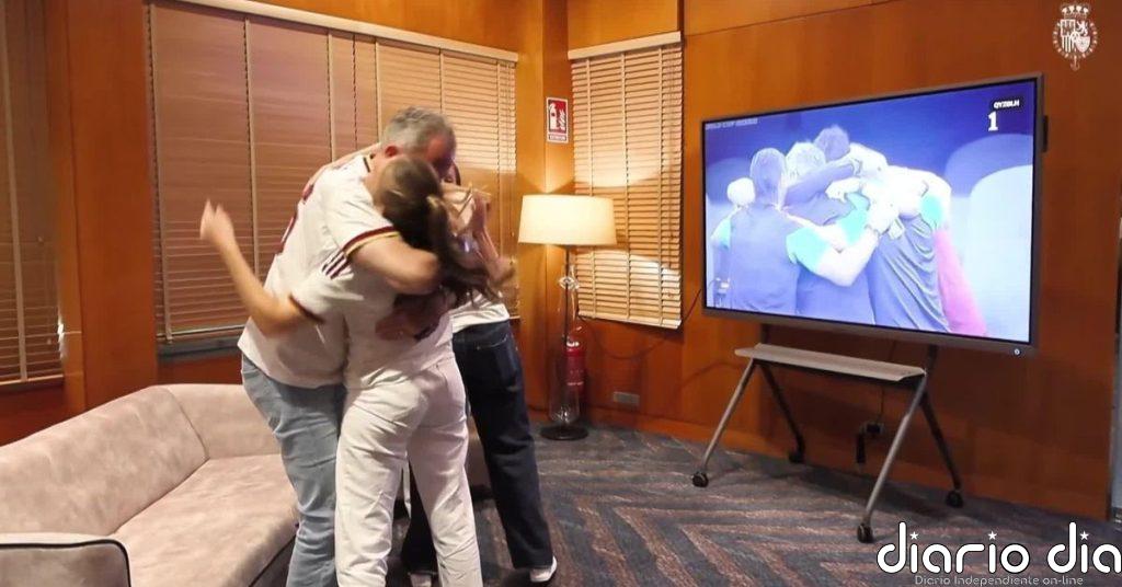La Familia Real, con la selección