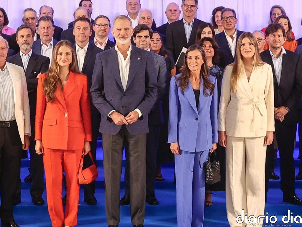 La Familia Real, unida por el talento joven en la reunión del Patronato de la Fundación Princesa de Girona