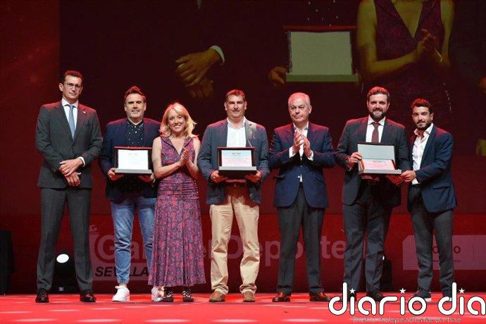 La Gala del Deporte de Sevilla distingue a deportistas y clubes y celebra el 40 aniversario del IMD