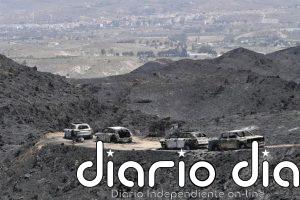La Guardia Civil aún busca posibles víctimas en Los Gallardos y trata de identificar los vehículos calcinados