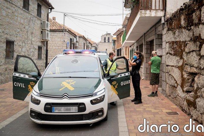La Guardia Civil confirma que ha recibido avisos de posibles robos en las zonas afectadas por los incendios
